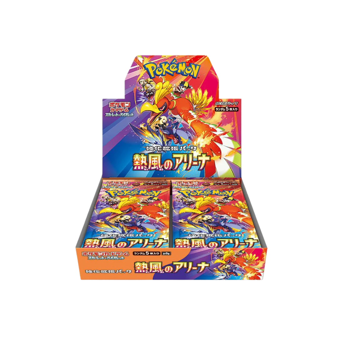 Pokémon Heatwave Arena Japanese Booster Box