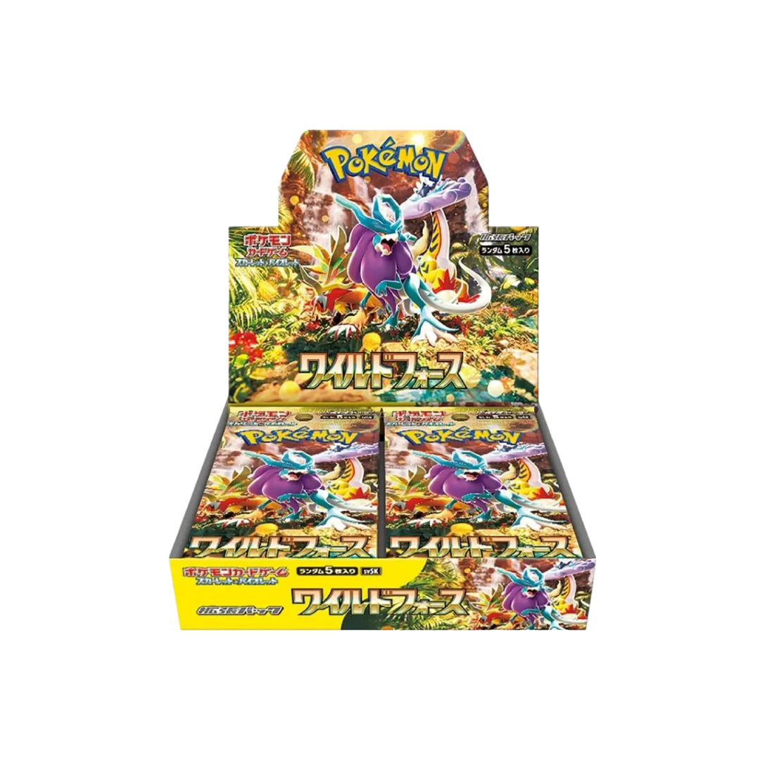 Pokémon Wild Force Japanese Booster Box